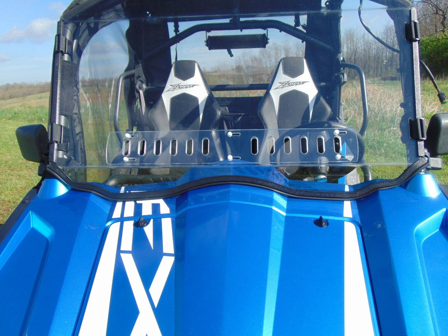 ROOF & HARD WINDSHIELD Combo for CFMoto ZForce 500/800/1000 - Soft Top