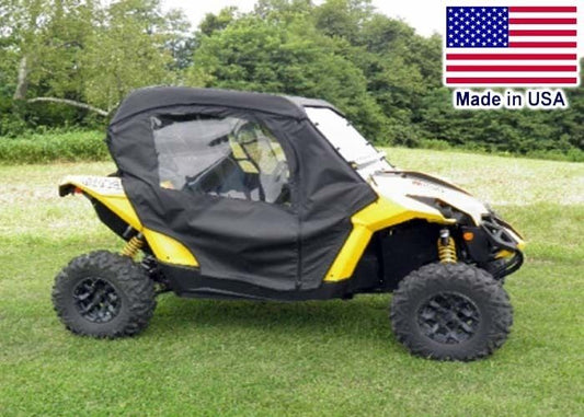 Can Am Maverick Full Enclosure - HARD WINDSHIELD - Doors - Rear Window - Roof