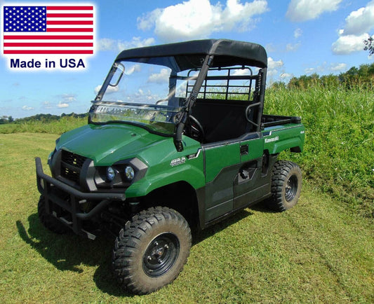 HALF ENCLOSURE for Mule Pro MX, FX, SX, & DX - HARD WINDSHIELD, Top, Rear Window