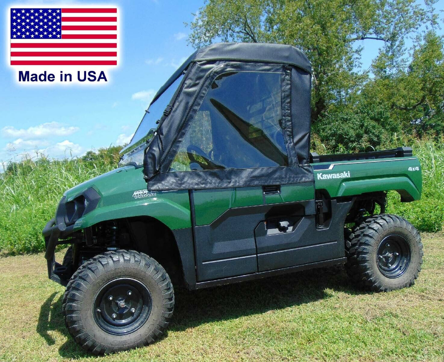 ENCLOSURE for MULE Pro MX, FX, SX, DX - HARD WINDSHIELD, Roof, Door, Rear Window