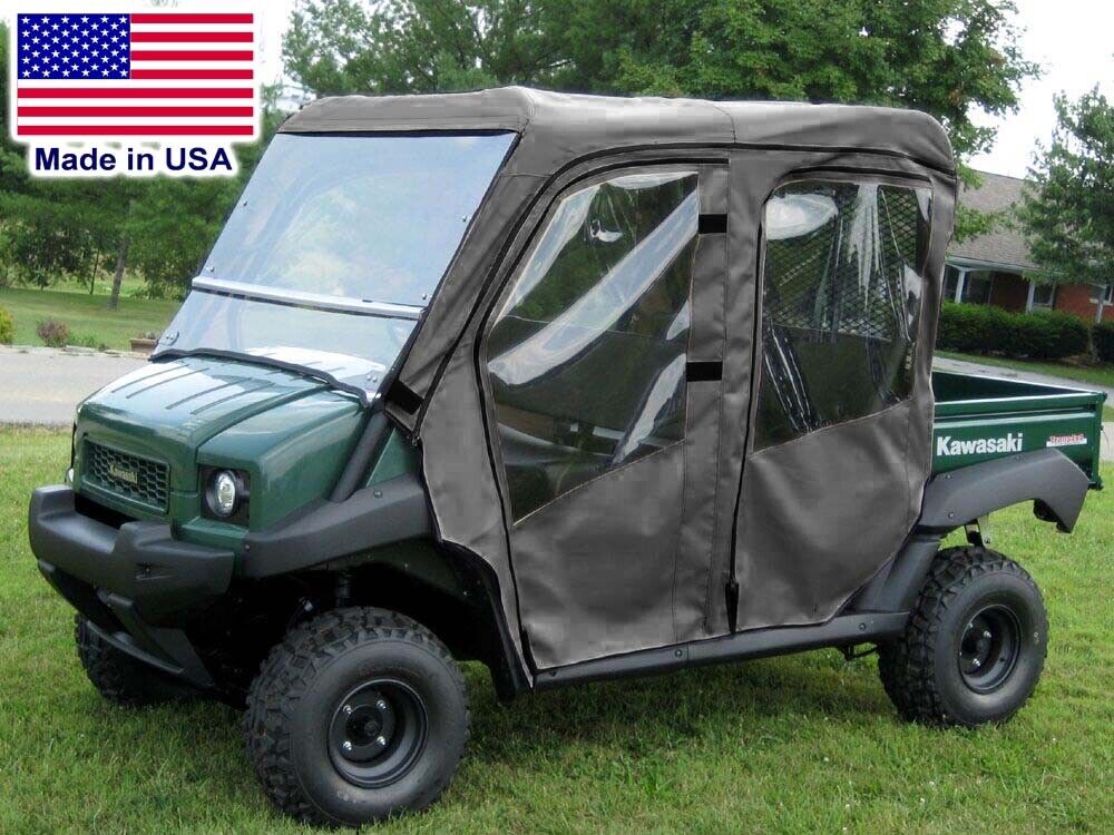 FULL ENCLOSURE for Kawasaki 4010 Trans - HARD WINDSHIELD, ROOF, DOORS, REAR