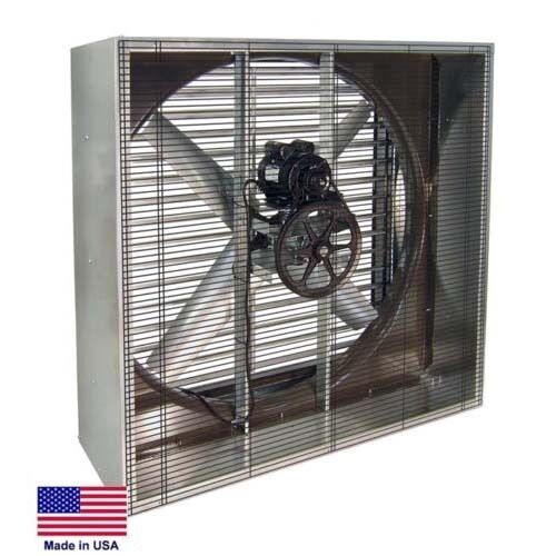 30" EXHAUST FAN - 10,200 CFM - 230/460V - 3 Phase - 3/4 Hp - Belt Driven