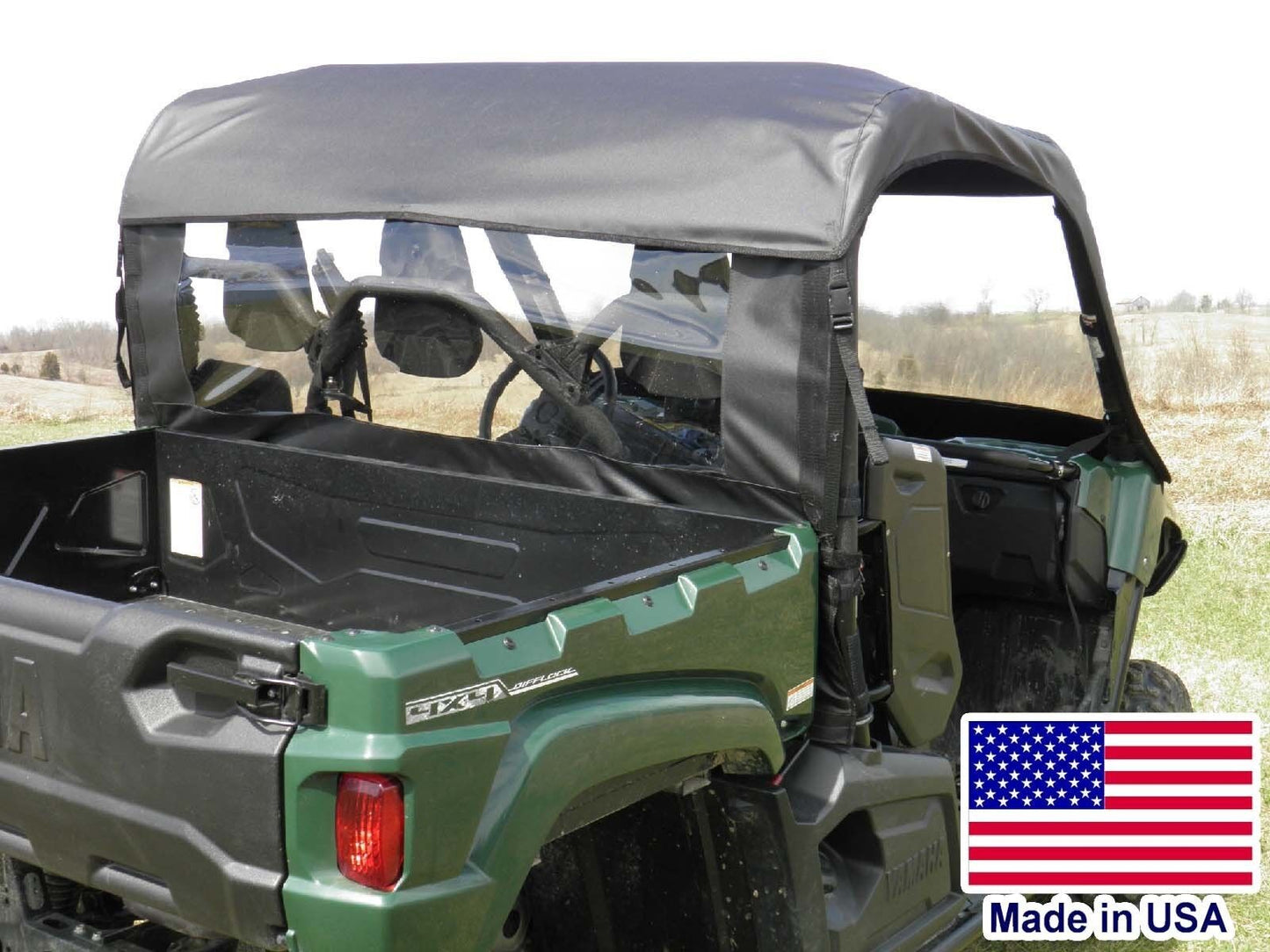 REAR WINDOW and ROOF Combo for Yamaha Viking - Soft Top Material