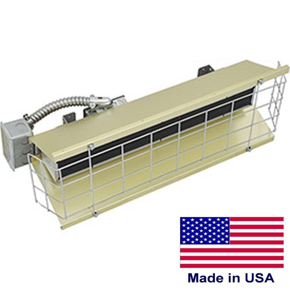 Electric Infrared Overhead HEATER - 208 Volts - 4,947 BTU - 1 Phase - 110 sqft