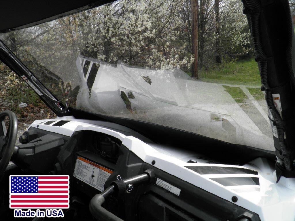 VINYL WINDSHIELD and ROOF for Yamaha Wolverine - Puncture Proof - Soft Top