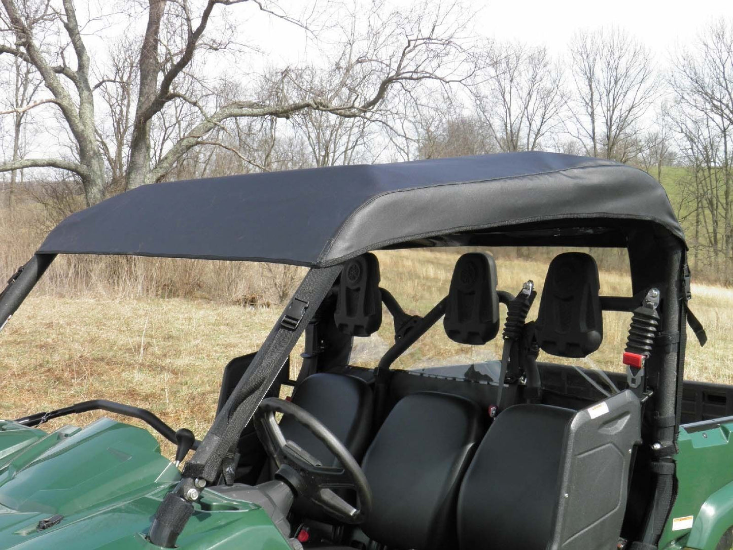 Half Enclosure for Yamaha Viking - HARD WINDSHIELD, ROOF, and REAR WINDOW