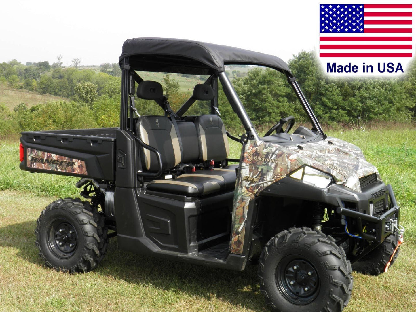 ROOF for Polaris Ranger XP - Top - Soft Material - Withstands Highway Speeds