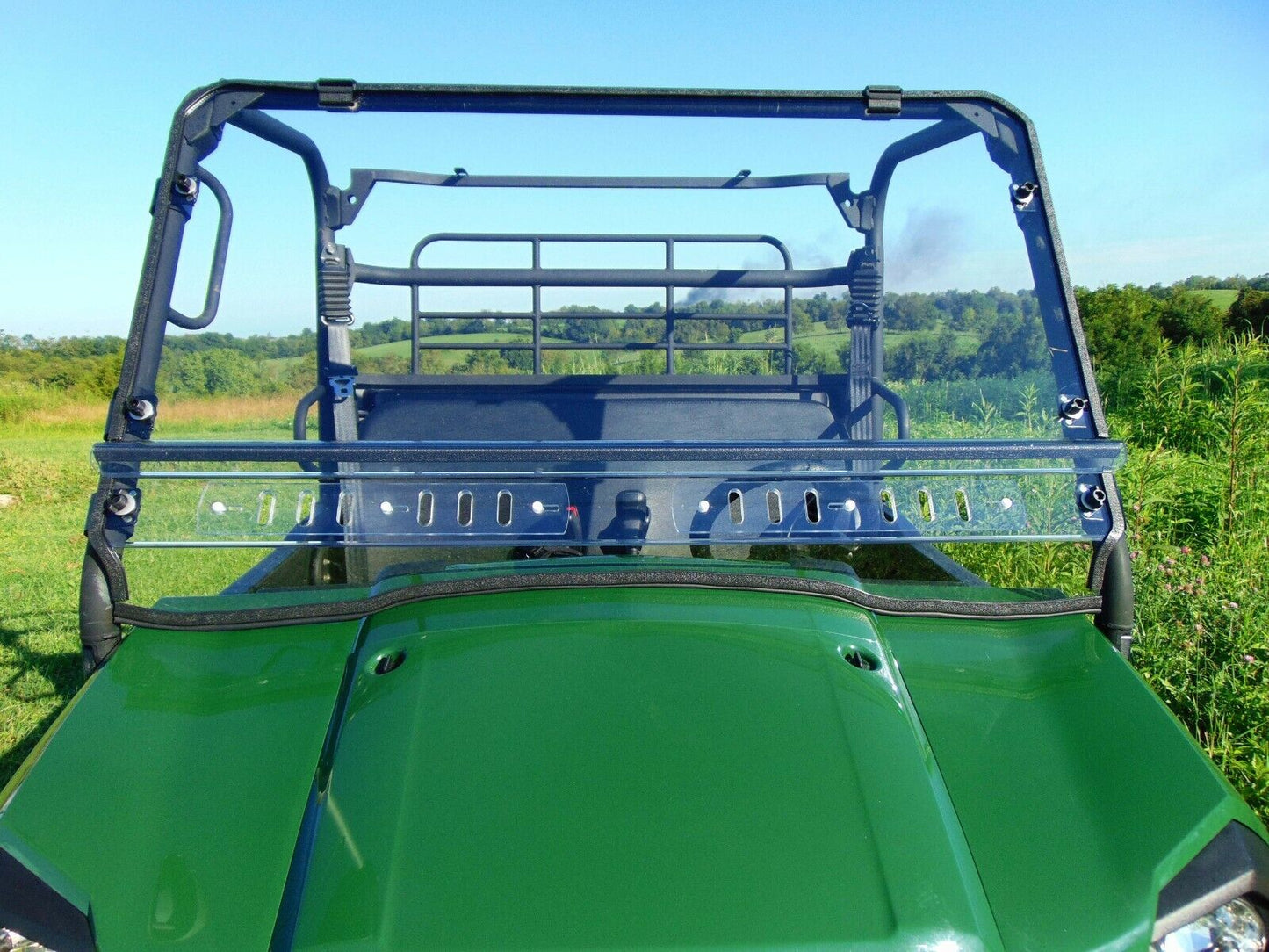 HARD WINDSHIELD for Kawasaki Mule Pro MX, FX, SX, & DX - Polycarbonate