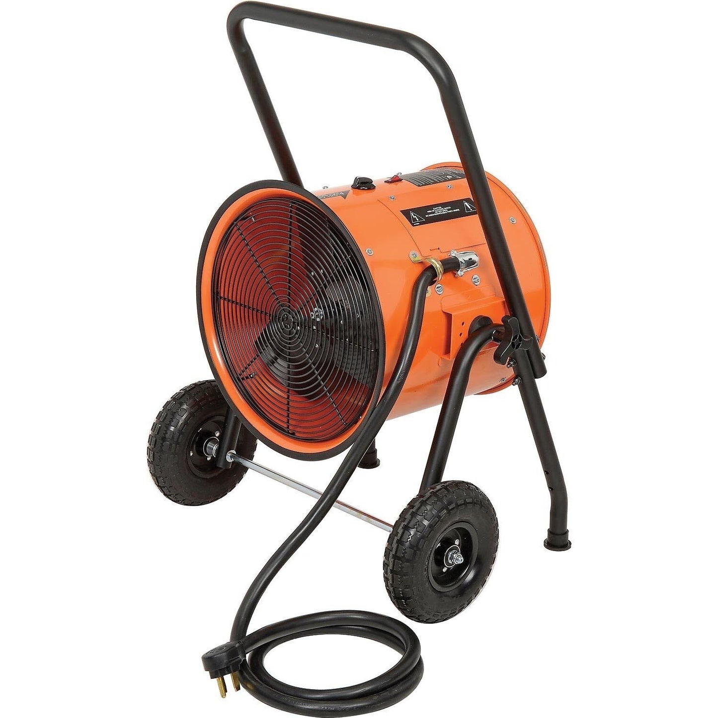 Portable Electric Heater - 240 V - 1 Phase - 34,120 BTU - 1,584 CFM - Commercial