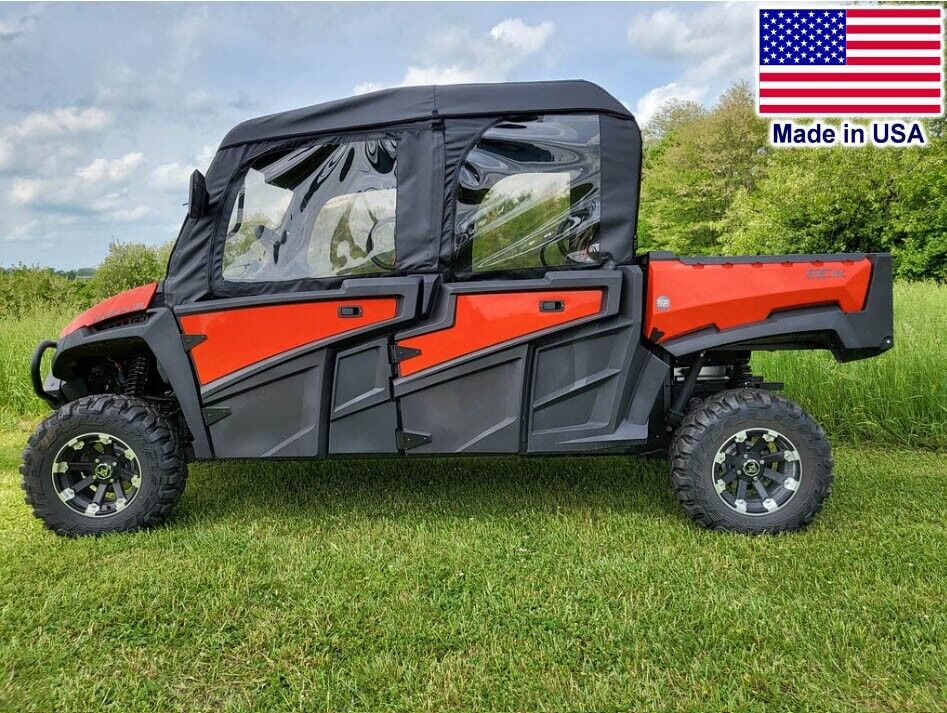 DOORS for Intimidator 6 Seater GC1k - Soft Material - Vinyl Windows
