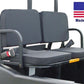 REAR SEATS for Mahindra Roxor mPact XTV UTV - 300 Lbs Capacity - Safety Belt