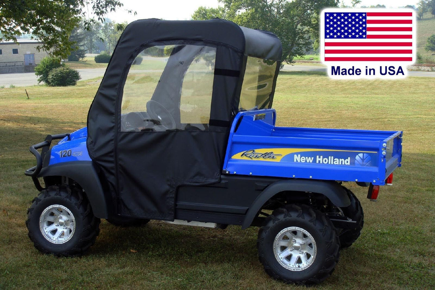New Holland Rustler Enclosure for Existing Windshield - DOORS, ROOF, REAR WINDOW