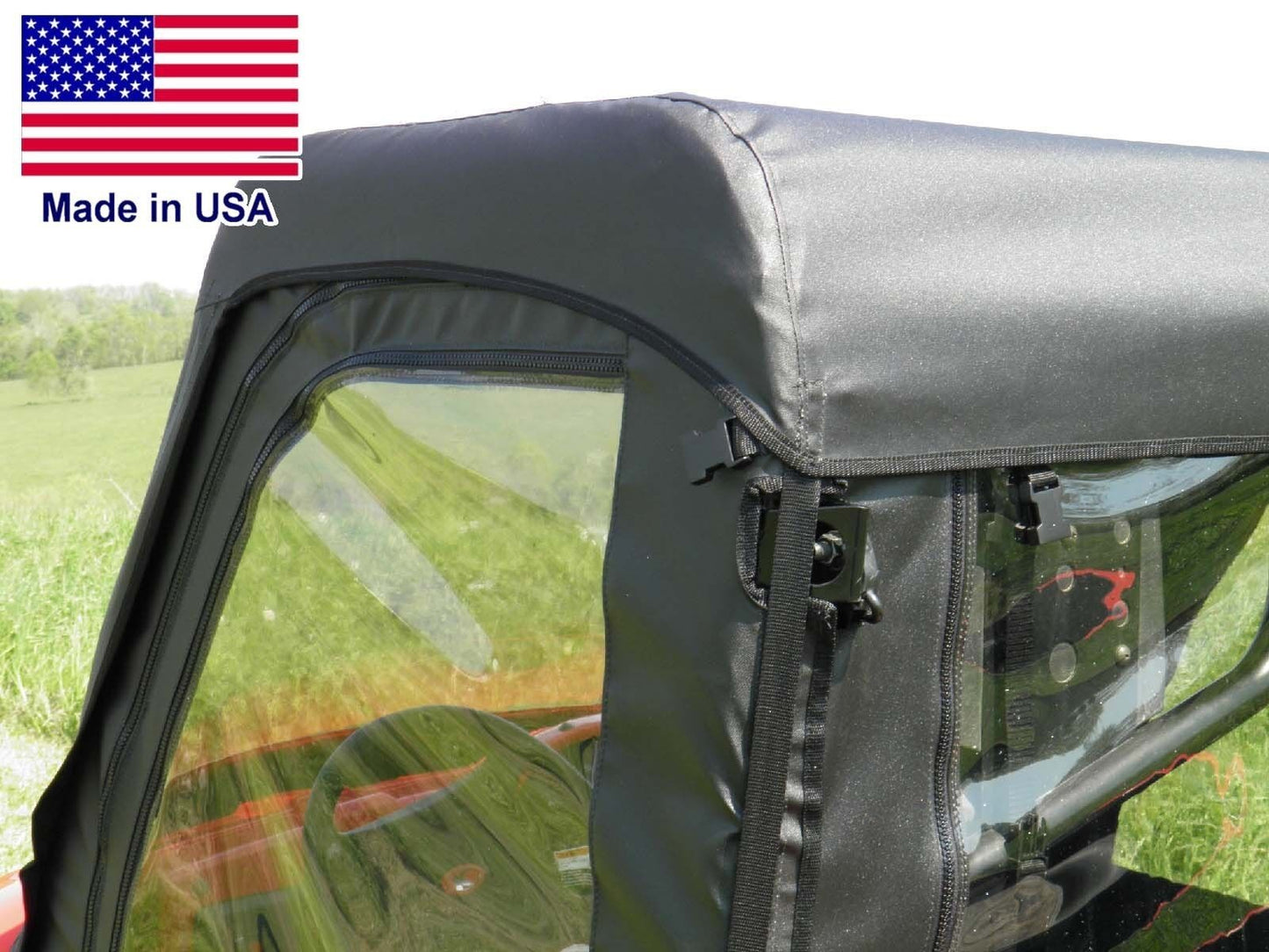 KYMCO 500 / 700 Full Enclosure - VINYL WINDSHIELD, DOORS, ROOF, & REAR WINDOW