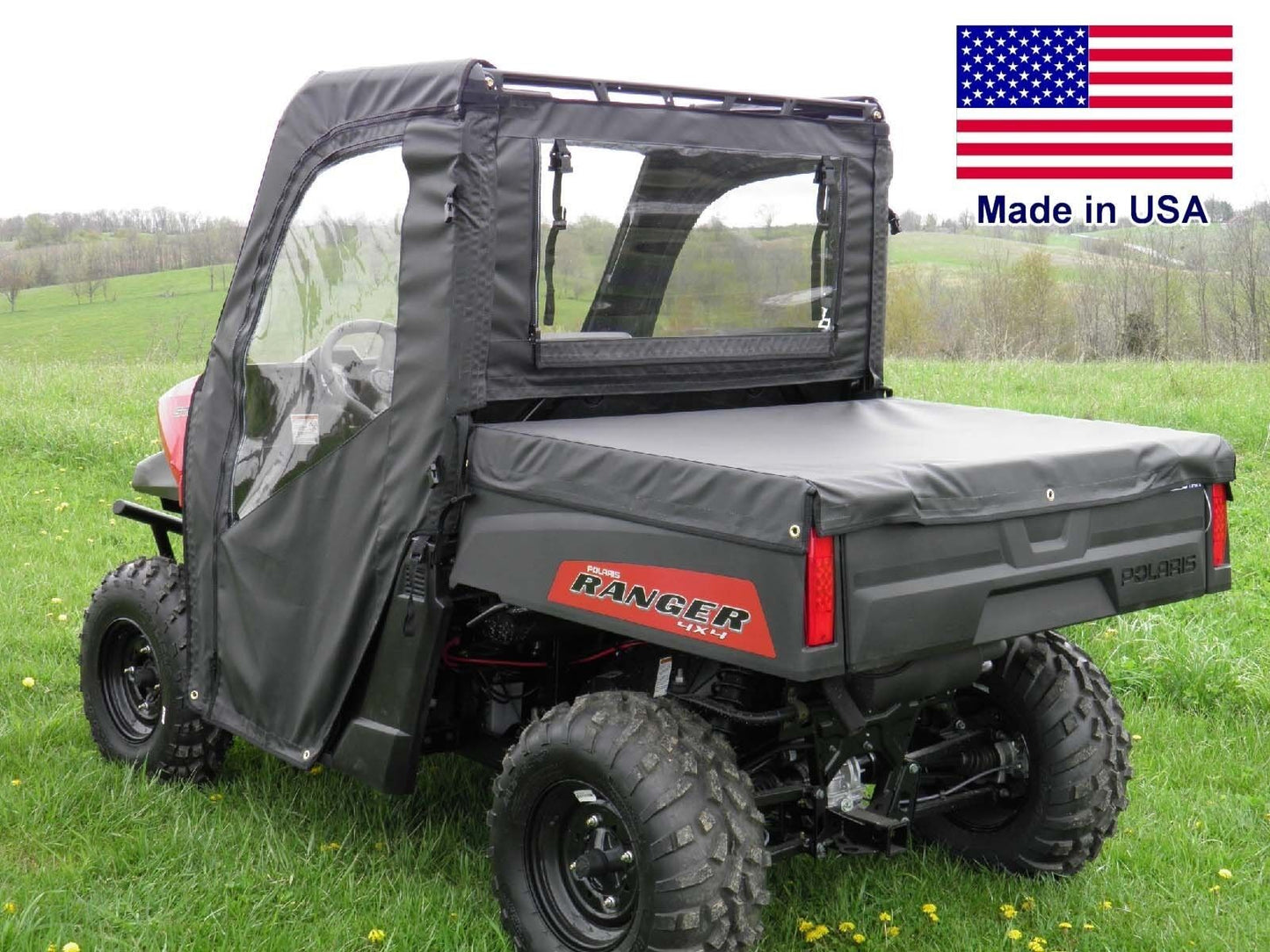 DOORS AND REAR WINDOW for Polaris Ranger 570 Mid - Soft - Puncture Proof