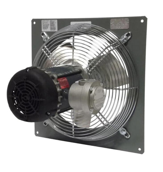 20" Panel Explosion Proof Exhaust Fan - 1 Speed - 3640 CFM -  115 / 208 / 230 V