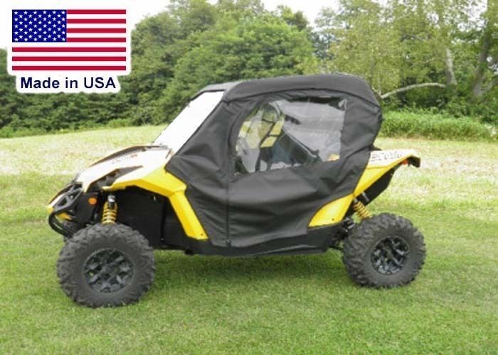 Can Am Maverick Full Enclosure - VINYL WINDSHIELD - Doors, Rear Window, & Roof