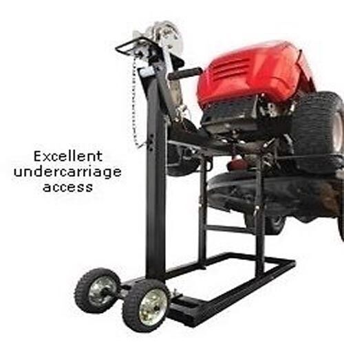 MAINTENANCE STAND - Riding Mowers & Lawn Tractors - 300 lbs Capacity Industrial