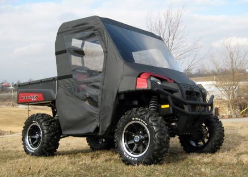 Polaris Ranger Full Enclosure - VINYL WINDSHIELD - Doors - Roof - Rear Window