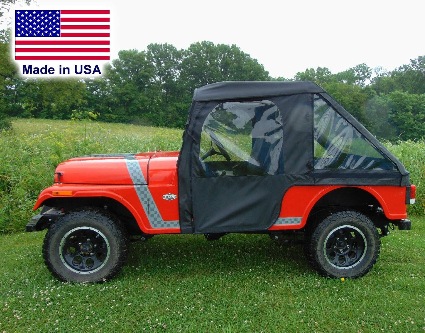 Mahindra Roxor DOORS, REAR WINDOW, and BED COVER - Soft - Withstands Hwy Speeds