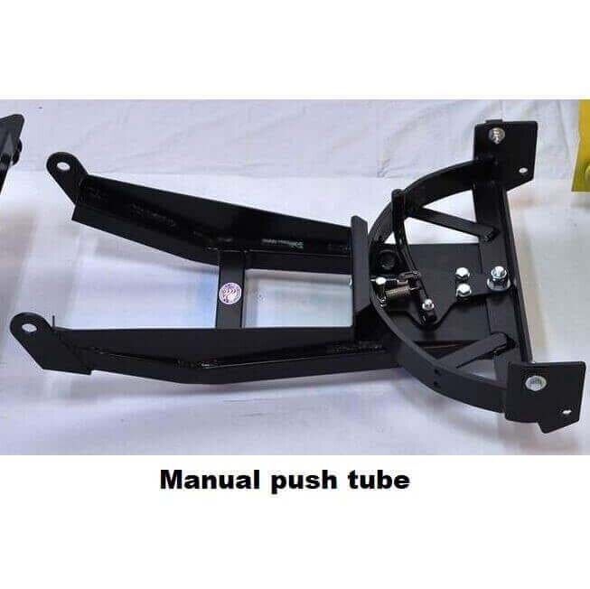 60" SNOW PLOW for Full Size POLARIS RANGER - Straight Blade - Manual Push Tube