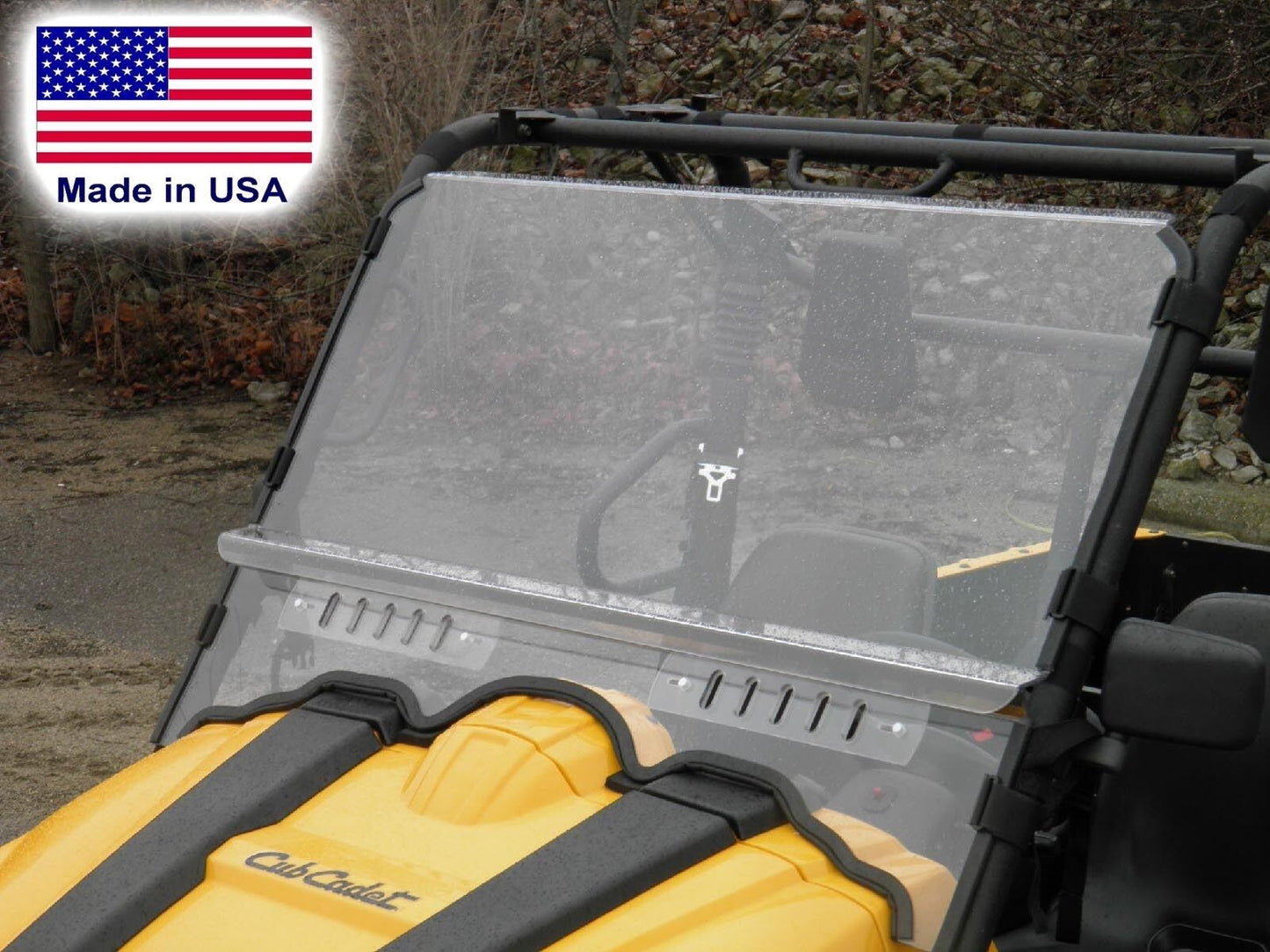 HARD WINDSHIELD for Cub Cadet Challenger 500 and 700 - Withstands Highway Speeds