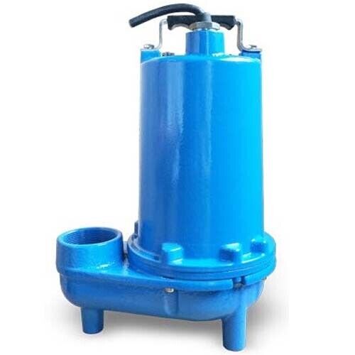 Submersible SEWAGE TRASH Pump - 2" Out - 104 GPM - 115 V - 1/2 HP - Self Priming