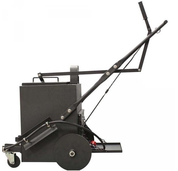 Asphalt Melter & Applicator - 10 Gallons - 4 Wheels - Halo Burner - Push Start