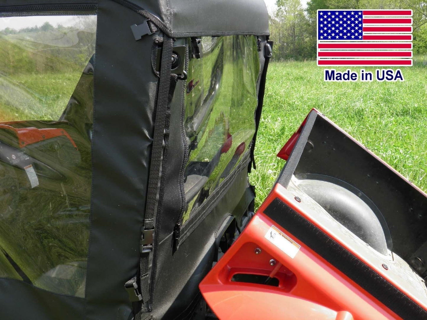 KYMCO 500 / 700 Full Enclosure - VINYL WINDSHIELD, DOORS, ROOF, & REAR WINDOW