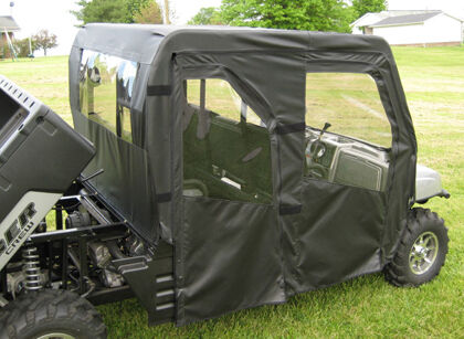 Full Enclosure with Vinyl Windshield for Polaris Crew