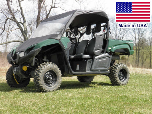 Half Enclosure for Yamaha Viking - VINYL WINDSHIELD, ROOF, and REAR WINDOW