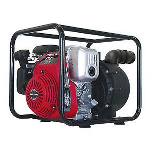 2" Nylon Transfer Water Pump 26' Suction - 5.5HP 200GPM - Honda GX160 Oil Alert