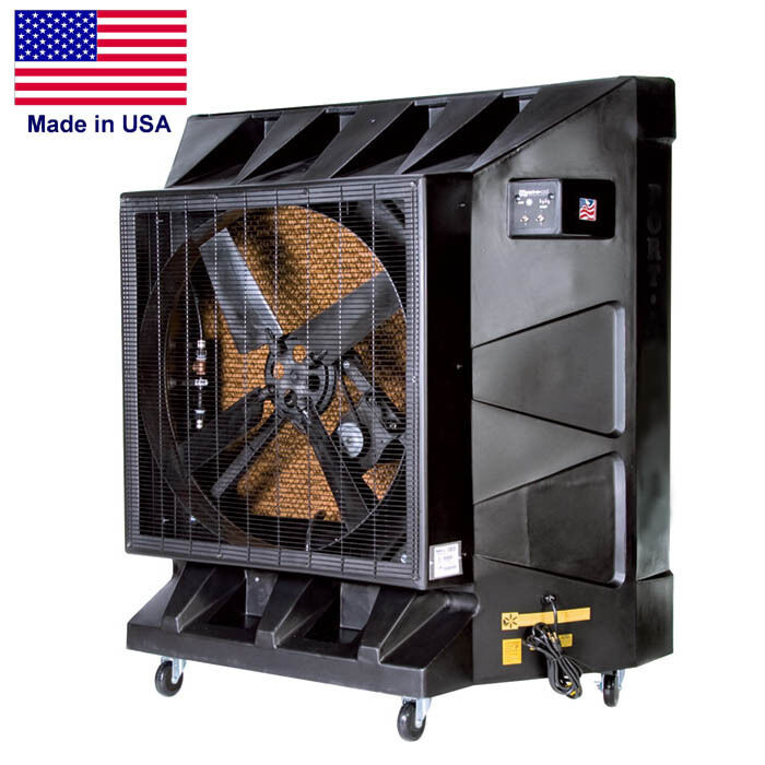 36" Portable AIR CONDITIONER - 32 Gallons - 115 Volts - 9600 CFM - Commercials