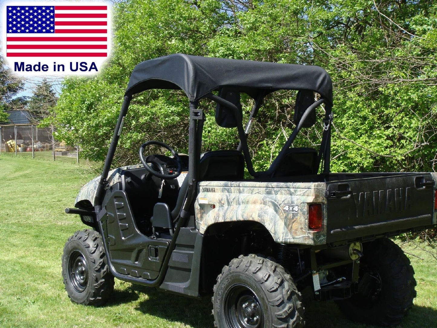 ROOF for Yamaha Rhino - Soft Top - Puncture Proof - Withstands Highway Speeds