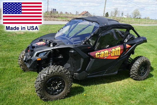 Can Am Maverick X3 Full Enclosure - HARD WINDSHIELD, Doors, Rear Window, & Roof