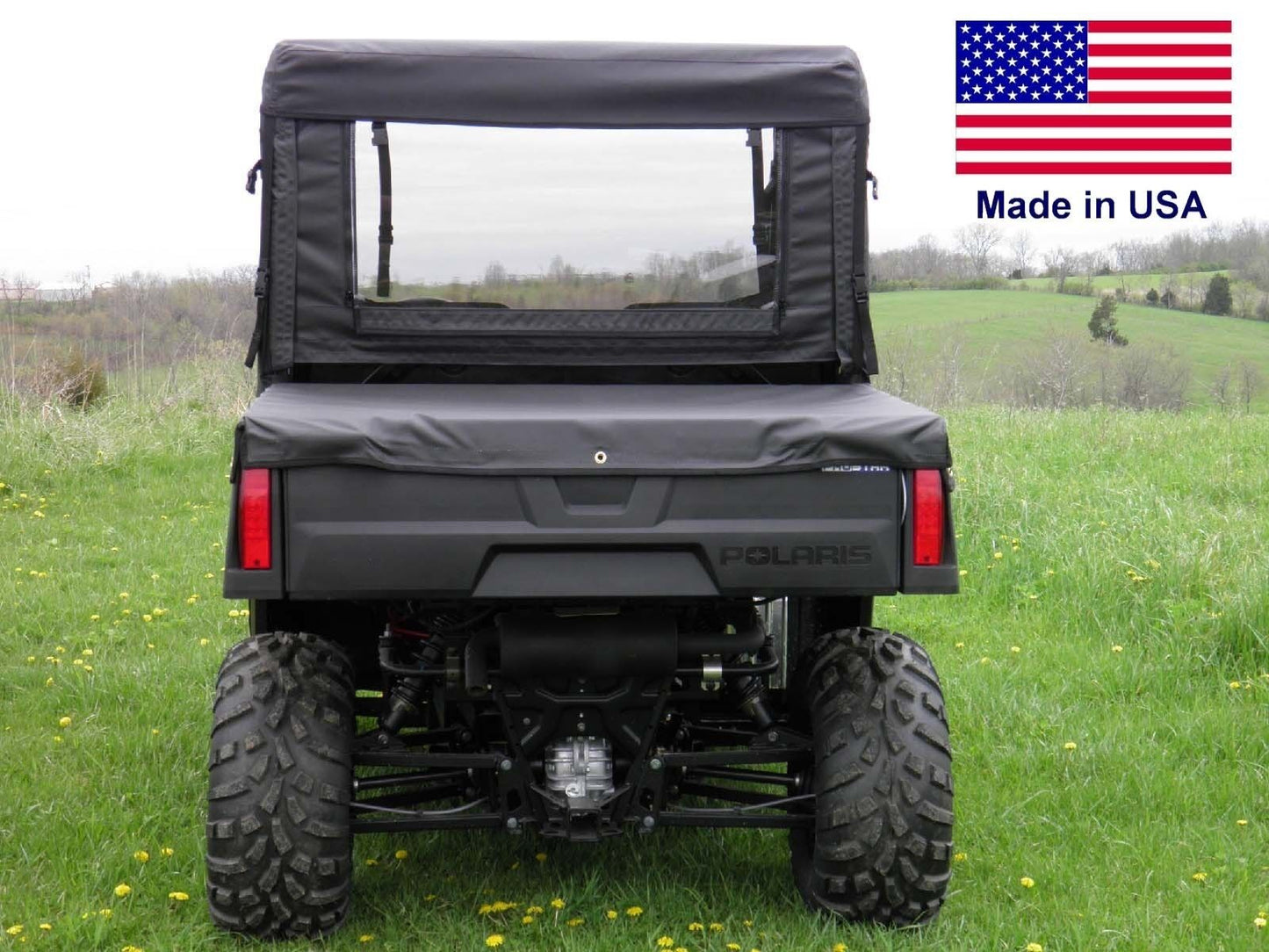Rear Window and Top for Polaris Ranger 570 Mid Size - Canopy - Roof - Industrial