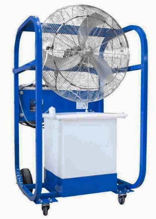 24" MISTER FAN - Explosion Proof - 110 Volt - 12,500 CFM - 3500 sqft - 8 Hr Run