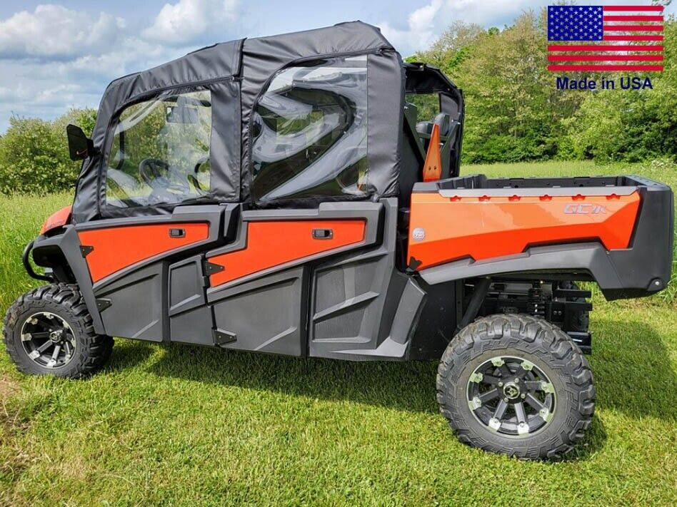 DOORS for Intimidator 6 Seater GC1k - Soft Material - Vinyl Windows