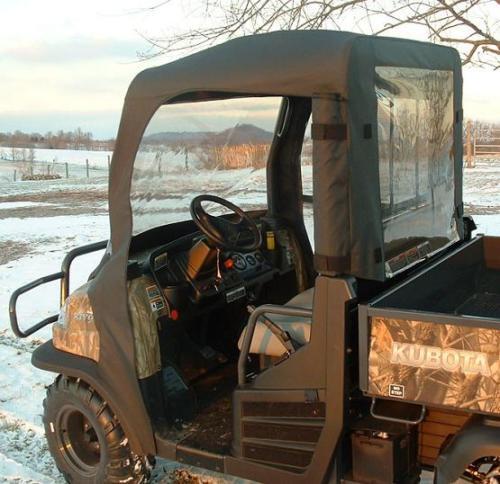 Full Enclosure with Vinyl Windshield for Kubota RTV 900