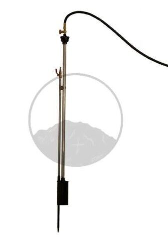 Asphalt Crack Torch - 50ft Propane Gas Hose - Adjustable Gas Valve - Industrial