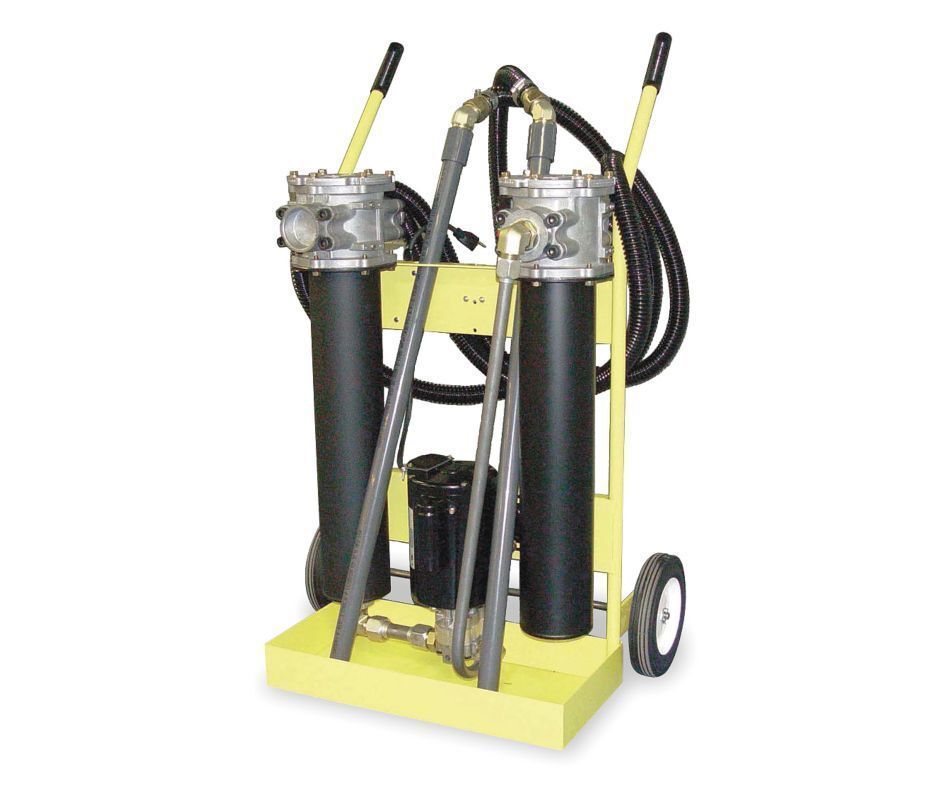 Industrial Hydraulic Filter System - 1/2 HP - 115V- 5GPM - 35 PSI - 3000 SUS Max