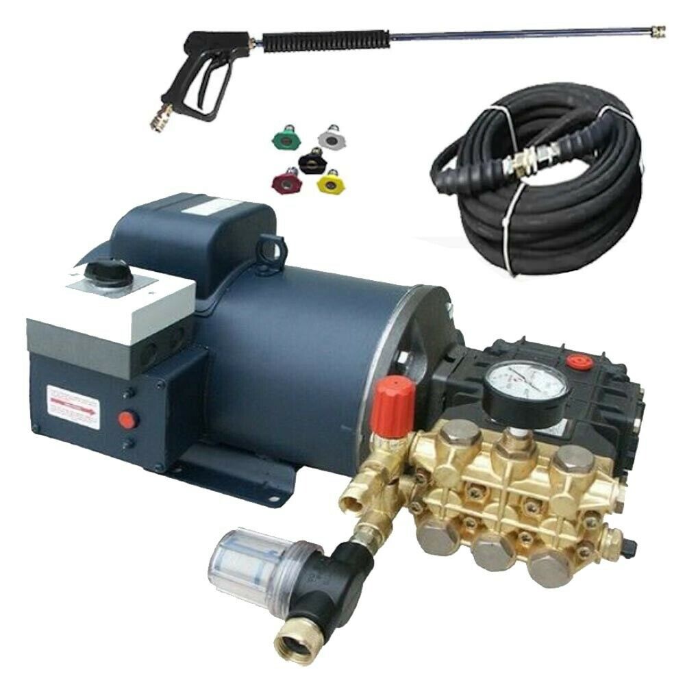 Cold Water Pressure Washer - 2000 PSI - 4 GPM - 230 Volts - 1 Phase - Electric