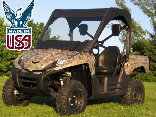 Kawasaki Teryx - VINYL WINDSHIELD and ROOF COMBO - Puncture Proof - Soft Top