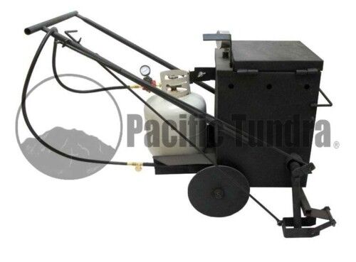 Asphalt Crack Sealer Applicator - 10 Gallon - Commercial Duty - 4ft Hose