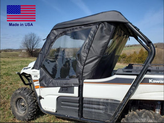 Kawasaki Teryx 800 Enclosure for Existing Windshield - Doors, Roof & Rear Window
