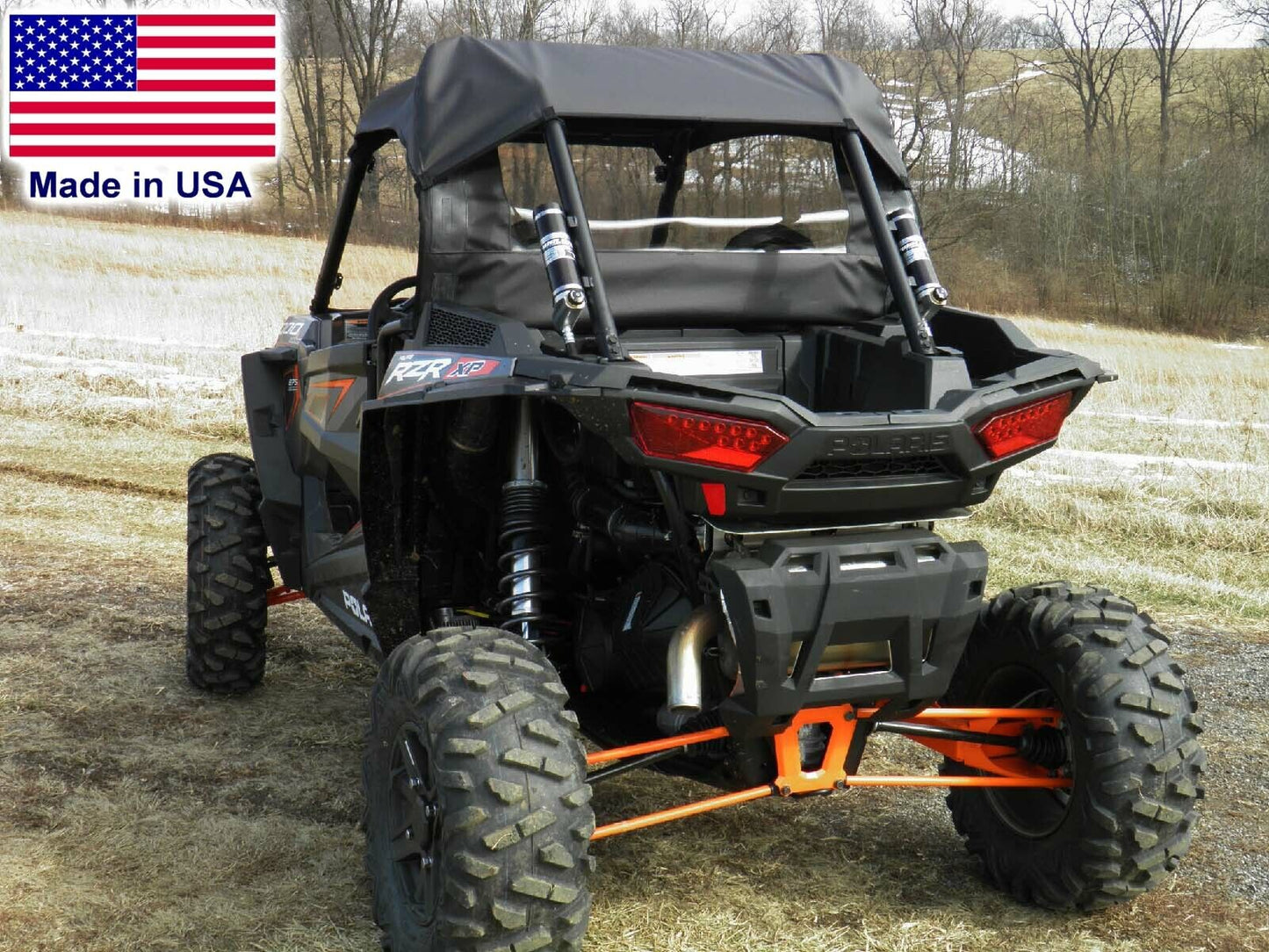 Mini Cab Enclosure for RZR XP Turbo S - Hard Windshield - Roof - Rear Window