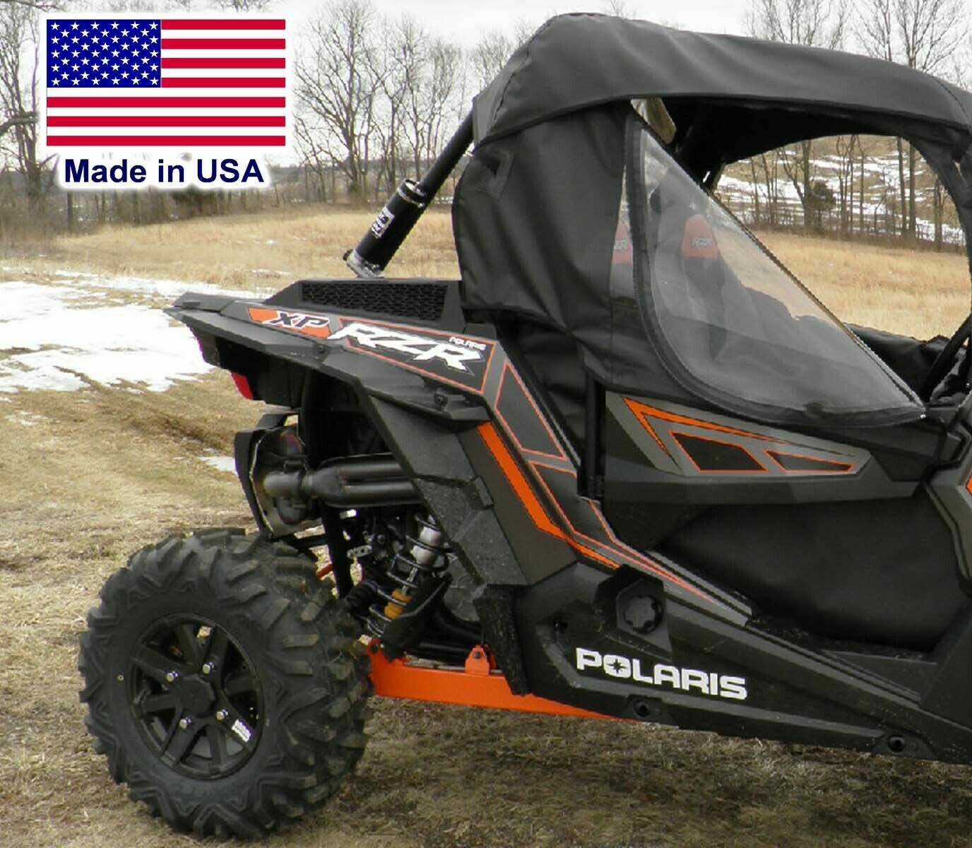 RZR XP Turbo S FULL ENCLOSURE - Hard Windshield, Roof, Doors, & Rear Window