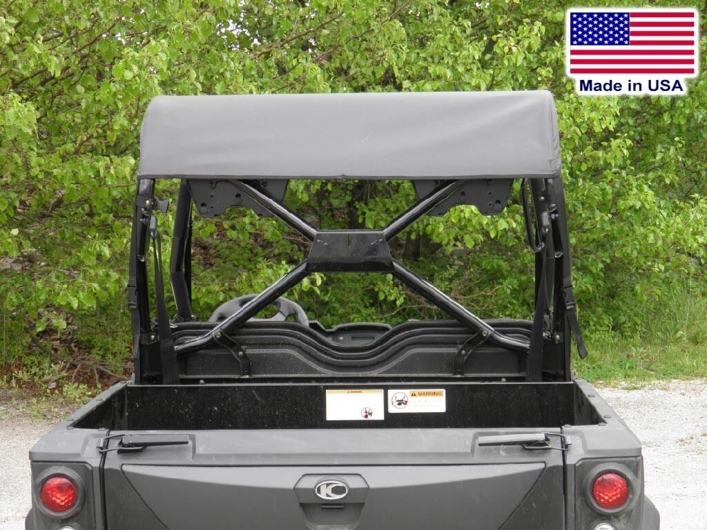 Kymco 450 VINYL WINDSHIELD and ROOF Combo - Soft Top - Canopy - Commercial Duty