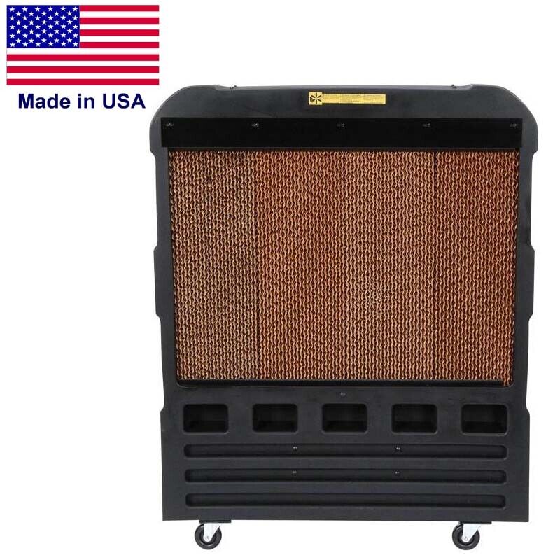 Portable SWAMP COOLER - 8500 CFM - 2125 sqft - 120V - 55 Gal Tank - 24" Blade