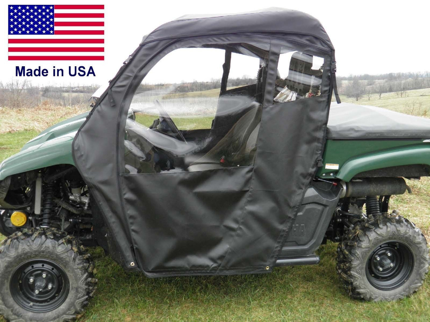 DOORS for Yamaha Viking - Soft Material - Withstand Highway Speeds