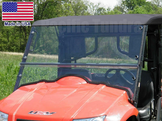 Half Cab for Kymco 500 - HARD WINDSHIELD, Roof & Rear Window - Soft Material